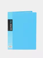   Пластиковая папка для документов Deli RIO  10 вклад.  А4  315 x 245 x 14 мм  500 мкм (Арт. - 5031) Цв. ассорти