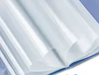  Пластиковая папка для документов Deli 10 вклад.  А4  310 x 235 x 8 мм  500 мкм (Арт. - 5101) Синяя - 