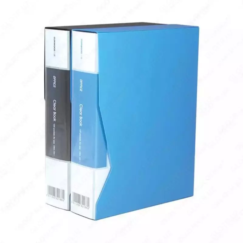 Пластиковая папка для документов Deli RIO  100 вклад.  А4  315 x 245 x 63 мм  500 мкм (Арт. - 5037) Ассортимент