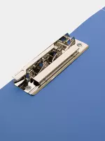   Plastik hujjat papkasi Deli 2 ta klip  A4  315 x 235 x 18 mm  300 mikron (Art. - 5364) Moviy