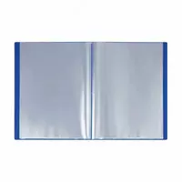  Hujjatlar uchun plastik papka Stamm 20 varaq  A4  310 x 235 x 14 mm  500 mikron (Art. - MM-32197) Moviy - 