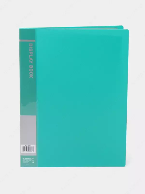  Пластиковая папка для документов Deli 20 вклад.  А4  315 x 235 x 14 мм  500 мкм (Арт. - 5002) Цв. ассорти - 