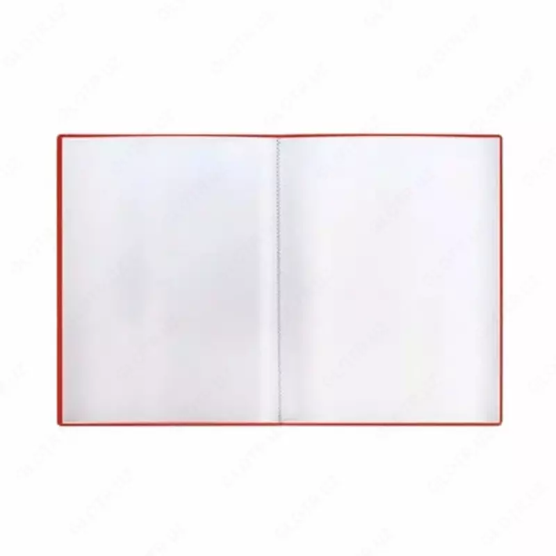  Пластиковая папка для документов Стамм 30 вклад.  А4  310 x 235 x 17 мм  500 мкм (Арт. - ММ-32203) Красная - 