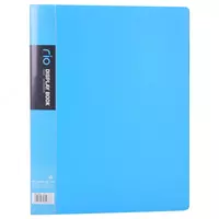  Пластиковая папка для документов Deli RIO  30 вклад.  А4  315 x 235 x 17 мм  500 мкм (Арт. - 5033) Цв. ассорти - 