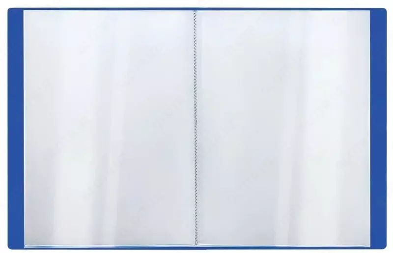  Hujjatlar uchun plastik papka Stamm Standard  40 varaq  A4  310 x 235 x 21 mm  600 mikron (Art. - MM-30623) Moviy - 