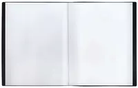  Пластиковая папка для документов Стамм 40 вклад.  А4  310 x 235 x 21 мм  500 мкм (Арт. - ММ-32204) Черная - 