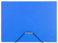   Пластиковая папка-картотека для документов Deli 6 отд.  330 х 240 мм  заст. резинка (Арт.- 5554) Ассортимент