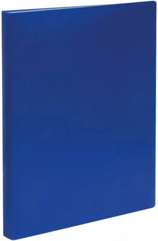 Hujjatlar uchun plastik papka Stamm 60 varaq  A4  310 x 235 x 21 mm  600 mikron (Art. - MM-32209) Moviy