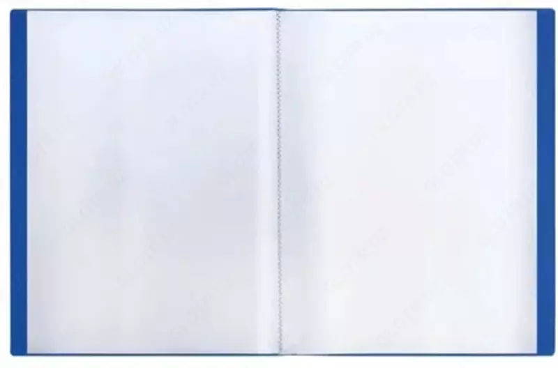  Hujjatlar uchun plastik papka Stamm 60 varaq  A4  310 x 235 x 21 mm  600 mikron (Art. - MM-32209) Moviy - 