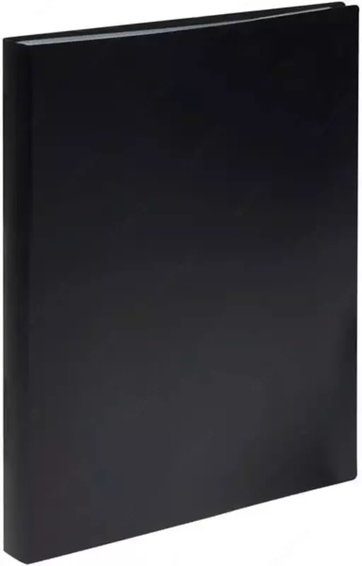 Пластиковая папка для документов Стамм 60 вклад.  А4  310 x 235 x 21 мм  600 мкм (Арт. - ММ-32208) Черная