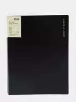 Пластиковая папка для документов Deli Nusign 192  60 вклад.  310 х 235 х 34 мм (Арт. - 192-NS-bk) Черная