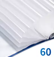   Hujjatlar uchun plastik papka Deli 60 varaq  A4  310 x 235 x 34 mm  500 mikron (Art. - 5005) Assortiment