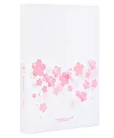 Пластиковая папка для документов Deli Sakura  60 вклад.  А4  210 x 297 x 34 мм  500 мкм (Арт. - 72644) Белая