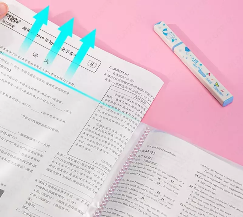  Пластиковая папка для документов Deli Sakura  60 вклад.  А4  210 x 297 x 34 мм  500 мкм (Арт. - 72644) Белая - 