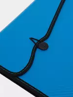  Пластиковая папка-картотека для документов Deli 7 отд.  330 х 250 мм  заст. резинка (Арт.- 5640bl) Синяя - 