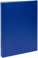 Пластиковая папка для документов Стамм 80 вклад.  А4  310 x 230 x 30 мм  600 мкм (Арт. - ММ-32267) Синяя