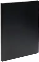 Пластиковая папка для документов Стамм 80 вклад.  А4  310 x 230 x 30 мм  600 мкм (Арт. - ММ-32266) Черная