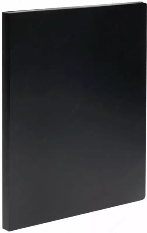 Пластиковая папка для документов Стамм 80 вклад.  А4  310 x 230 x 30 мм  600 мкм (Арт. - ММ-32266) Черная