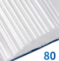   Hujjatlar uchun plastik papka Deli 80 varaq  A4  310 x 230 x 50 mm  500 mikron (Art. - 5006) Assortiment