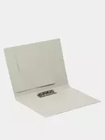  Пластиковая папка для документов (боковой зажим) Deli Nusign 181  А4  315 x 235 x 18 мм  500 мкм (Арт.- 181-NS-wt) Белая - 