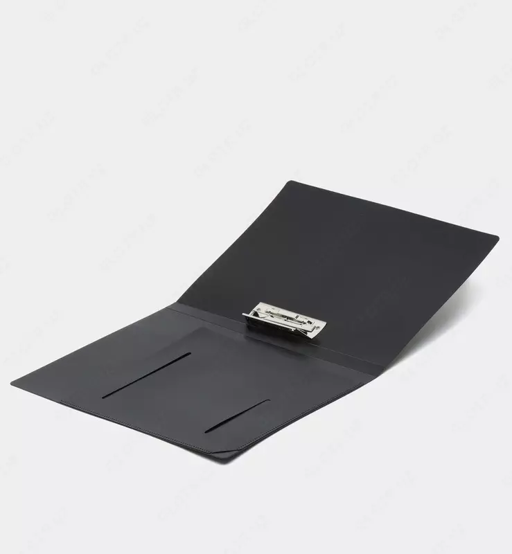  Hujjatlar uchun plastik papka (yon klip) Deli Nusign 181  A4  315 x 235 x 18 mm  500 mikron (Art.-181-NS-bk) Qora - 