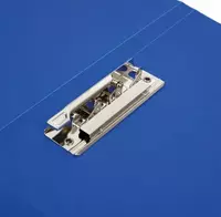  Hujjatlar uchun plastik papka (yon qisqich) Stamm A4  305 x 235 x 14 mm  500 mikron (Art. - MM-32217) Moviy - 