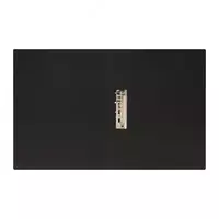  Пластиковая папка для документов (боковой зажим) Стамм А4  305 x 235 x 14 мм  500 мкм (Арт.- ММ-32216) Черная - 