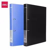 Пластиковая папка для документов Deli 2 D-кольца.  70 мм  А4  600 мкм (Арт. - 5383) Ассортимент