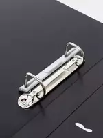  Пластиковая папка для документов Deli 2 D-кольца.  70 мм  А4  600 мкм (Арт. - 5383) Ассортимент - 