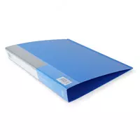   Plastik hujjat papkasi Deli 2 ta D-halqa  40 mm  A4  600 mikron (Art. - 5387) Moviy