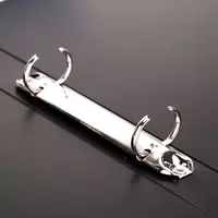  Пластиковая папка для документов Deli 2 D-кольца.  70 мм  А4  600 мкм (Арт. - 5382) Ассортимент - 