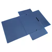   Пластиковая папка для документов Deli Микс  1 отд.  А4  застежка - резинка  450 мкм (Арт.- 39621) Ассортимент