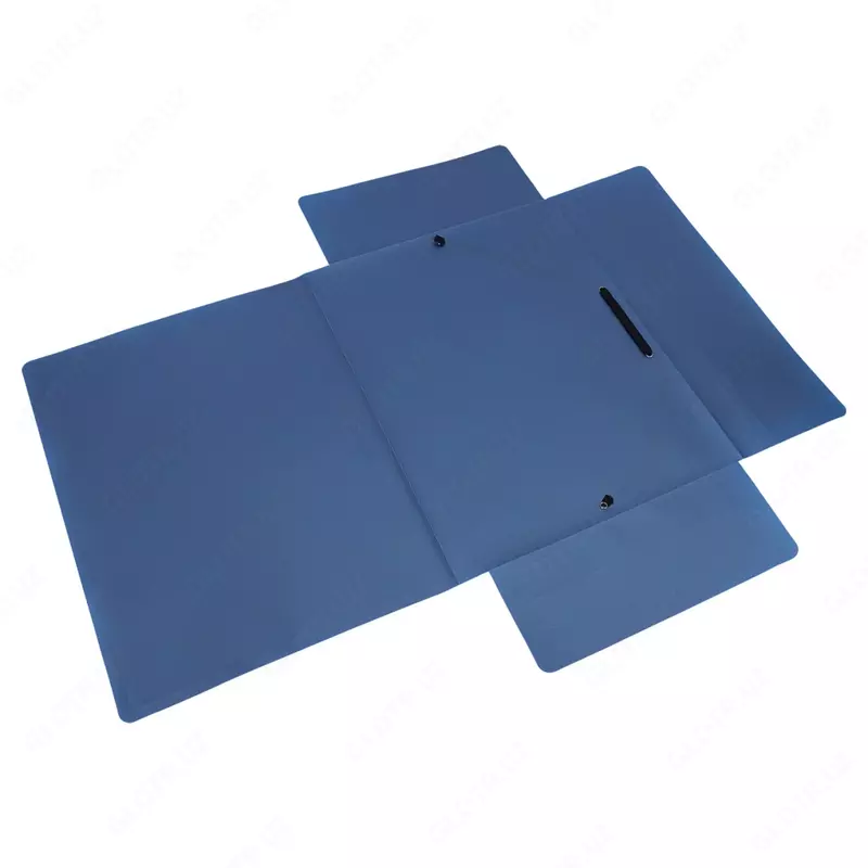   Пластиковая папка для документов Deli Микс  1 отд.  А4  застежка - резинка  450 мкм (Арт.- 39621) Ассортимент