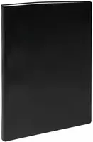 Пластиковая папка для документов Стамм 100 вклад.  А4  310 x 230 x 30 мм  600 мкм (Арт. - ММ-32212) Черная