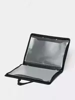  Пластиковая папка художника Deli Nuevo  2 ручки  1 отд.  590 х 460 мм  заст. молния (Арт. - 72705-bk) Черная - 