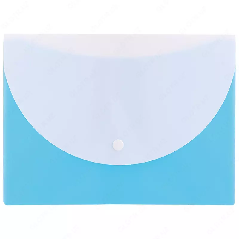  Папка - конверт Deli Rio  пластиковая  2 отд.  А5  1 кнопка  180 мкм  120 л. (Арт. - 38978) Цв. ассорти - 