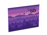 Папка - конверт Berlingo Scenic-2  пластиковая  1 отд.  А4  1 кнопка  330 мкм  120 л. (Арт. - EFb_A4S16)