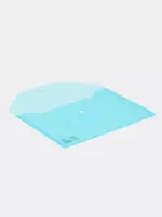   Папка - конверт Deli Aurora  пластиковая  1 отд.  А4  1 кнопка  180 мкм  100 л. (Арт. - 10472-EF) Бирюзовая