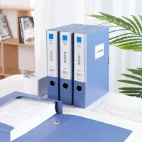  Deli plastik saqlash papkasi 318 х 239 х 55 mm  Velcro mahkamlagich  550 l (Art.- 5683bl) Moviy Chakana savdo