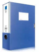 Пластиковая папка-накопитель Deli 320 х 240 х 75 мм  застежка-липучка  750 л (Арт.- 5684bl) Синяя