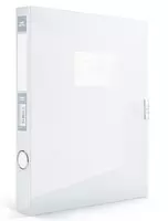 Deli plastik saqlash papkasi 320 x 240 x 35 mm  Velcro mahkamlagich  350 l (Art.- 63210-cl) Shaffof