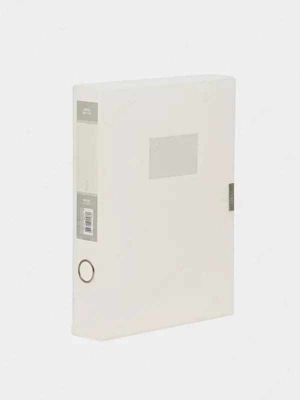 Deli plastik saqlash papkasi 320 x 240 x 55 mm  Velcro mahkamlagich  550 l (Art.- 63211-cl) Shaffof