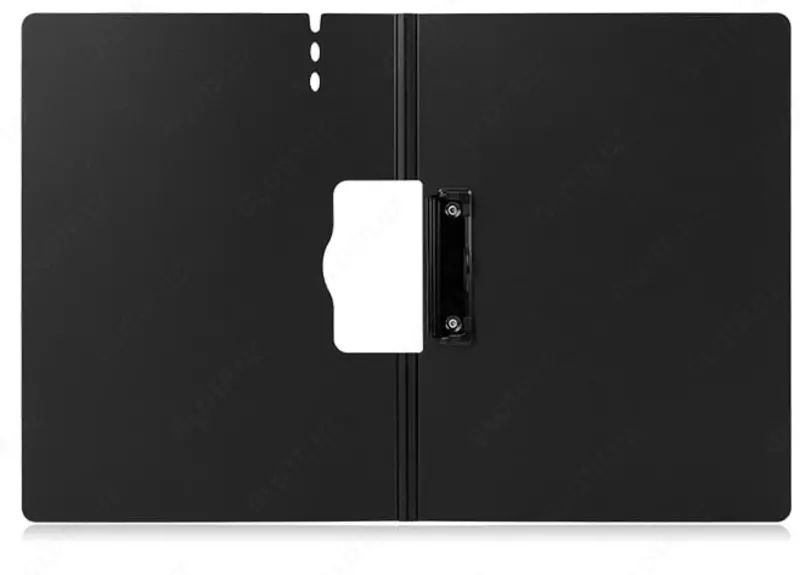  Plastik papka-papka (yon qisqich) Deli  A4  600 mikron (Art. - 64512dgr) Toq/kulrang - 