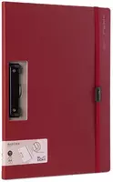 Пластиковая папка-планшет (боковой зажим) Deli Nusign 178  А4  600 мкм (Арт. - 178-NS-rd) Красная