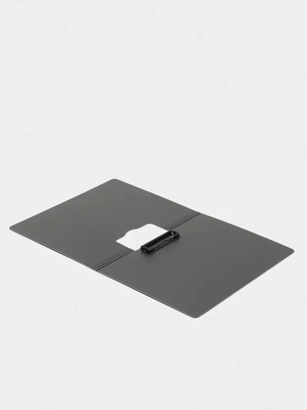  Yassi plastik papka (yon qisqich) Deli  A4  600 mikron (Art. - 5011-bk) Qora - 