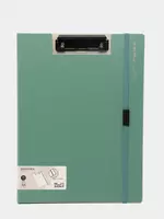 Yassi plastik papka (yuqori qisqich) Deli Nusign 180  A4  600 mikron (Art. - 180-NS-gn) Yashil