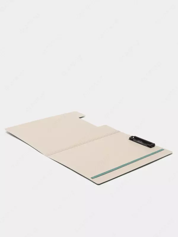  Yassi plastik papka (yuqori qisqich) Deli Nusign 180  A4  600 mikron (Art. - 180-NS-gn) Yashil - 