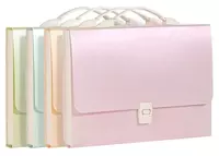 Plastik hujjat papkasi Deli PM306  13 bolim  330 x 235 x 30 mm  mahkamlangan. qulf (m.- 306-PM) Assortiment