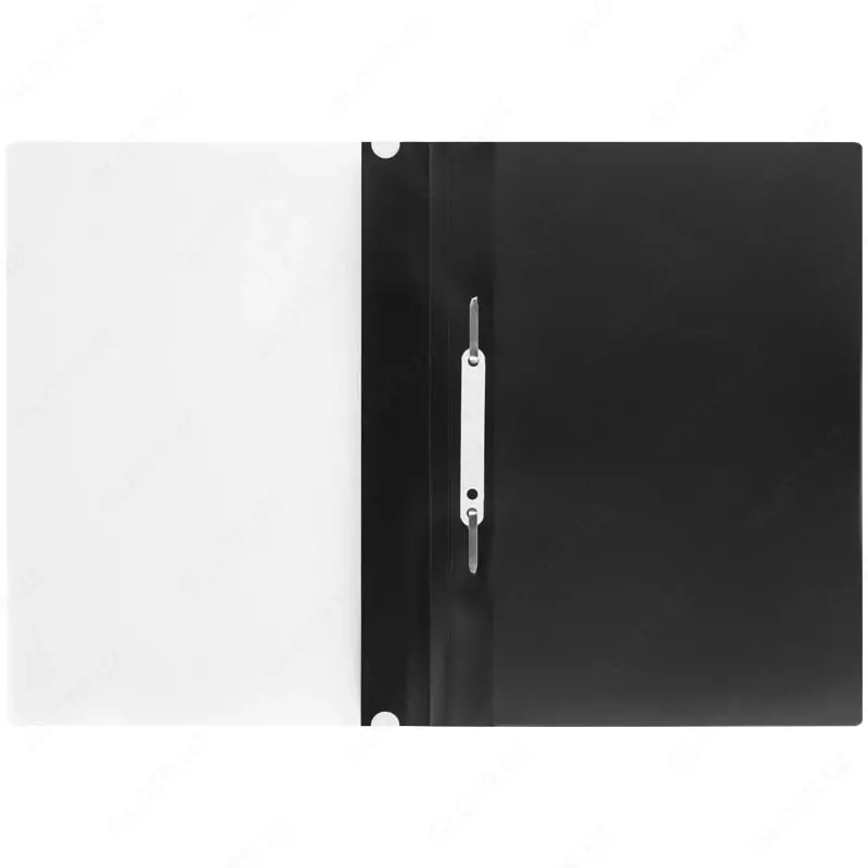  Teshikli papka Stamm A4  160 mikron  310 x 240 mm (Art. - MM-32254) Qora - 