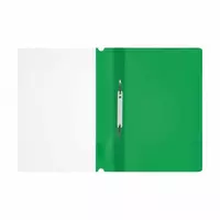  Папка-скоросшиватель без перфорации Стамм А4  160 мкм  310 х 230 мм (Арт. - ММ-32252) Зеленая - 